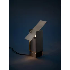Moebe Pivoting Bordlampe Rustfri Stål