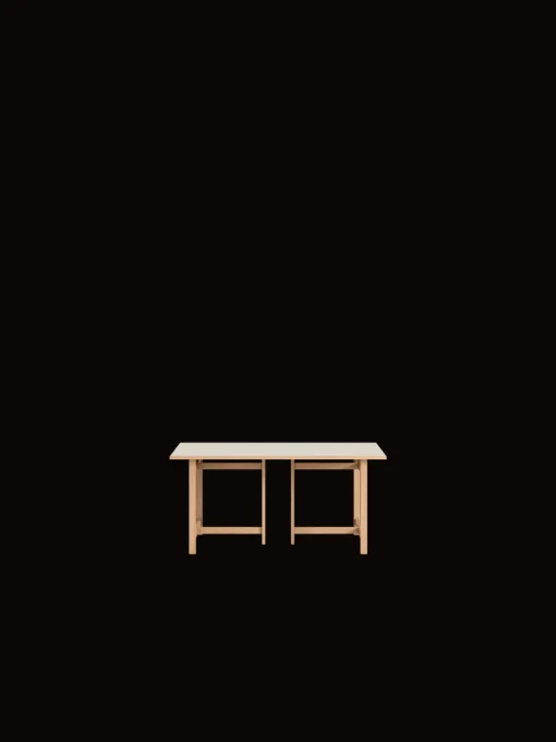 Moebe Rectangular Spisebord 160x90 Lysegrå