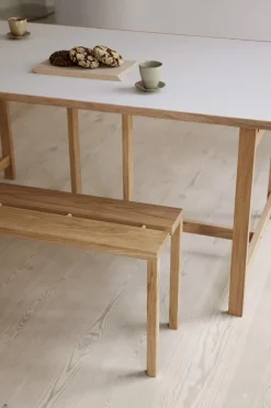 Moebe Rectangular Spisebord 160x90 Lysegrå