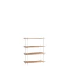 MOEBE S.115.1.A Reol System Eg/hvid