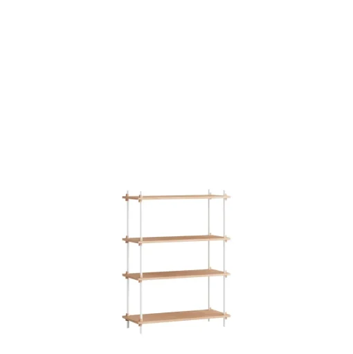 MOEBE S.115.1.A Reol System Eg/hvid