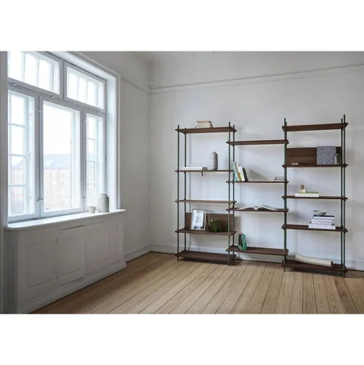MOEBE S.200.2.A Reol System Eg/sort