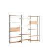 MOEBE S.200.3.A Reol System Eg/sort