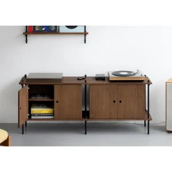 MOEBE S.65.2.D.SO Reol System Røget Eg/Warm Grey