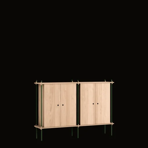 MOEBE S.115.2.E.OA Reol System Eg/Pine Green