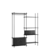 MOEBE S.200.2.G Reol System Sort/sort