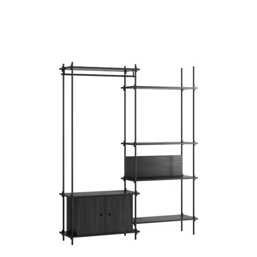 MOEBE S.200.2.G Reol System Sort/sort