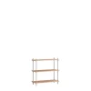 Moebe Shelving S.85.1.A Eg/Rustfri Stål