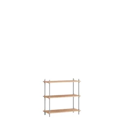 Moebe Shelving S.85.1.A Eg/Rustfri Stål