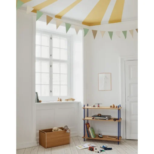 Moebe Shelving S.85.1.A Eg/Rustfri Stål