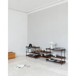 Moebe Shelving S.65.1.C Eg/Rustfri Stål