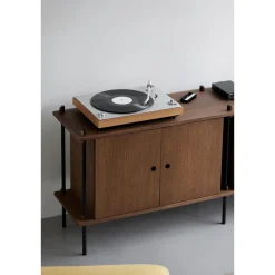 Moebe Shelving S.65.2.D Eg/Rustfri Stål