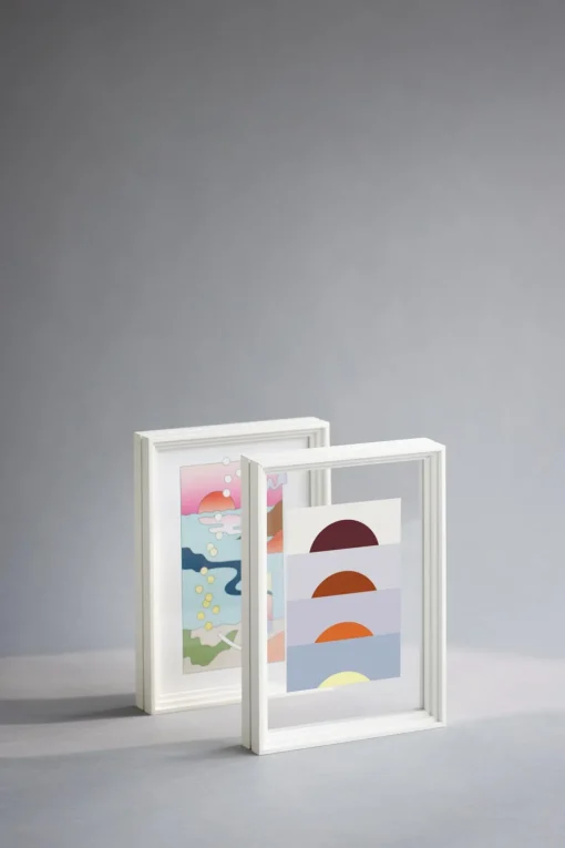 Moebe Standing Frame A5 Hvid