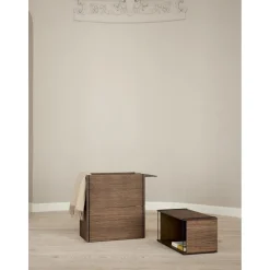 Moebe Storage Box Røget Eg/Sort