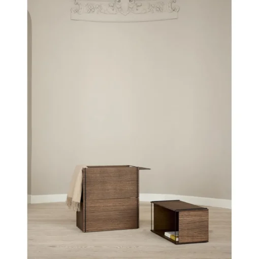 Moebe Storage Box Røget Eg/Sort