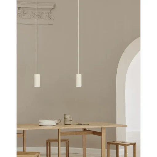 Moebe Tube Pendel Lille Beige