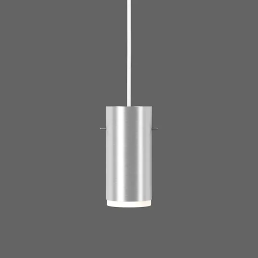Moebe Tube Pendel Lille Børstet Aluminium