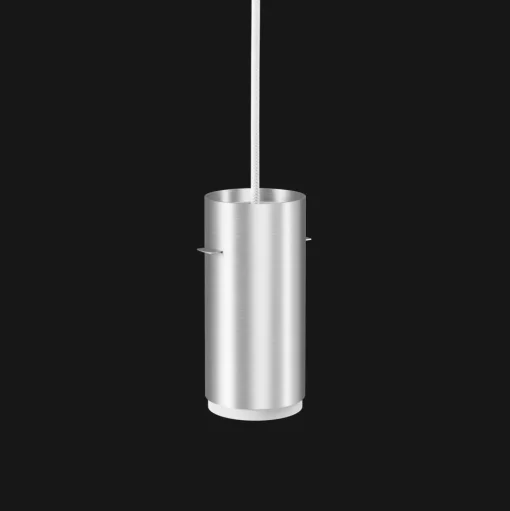 Moebe Tube Pendel Lille Børstet Aluminium