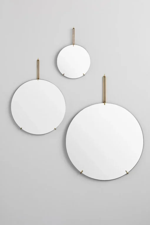 MOEBE Wall MirrorØ70 Messing