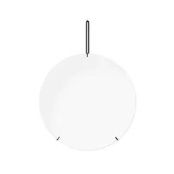 MOEBE Wall MirrorØ70 Sort