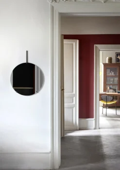 MOEBE Wall MirrorØ50 Sort