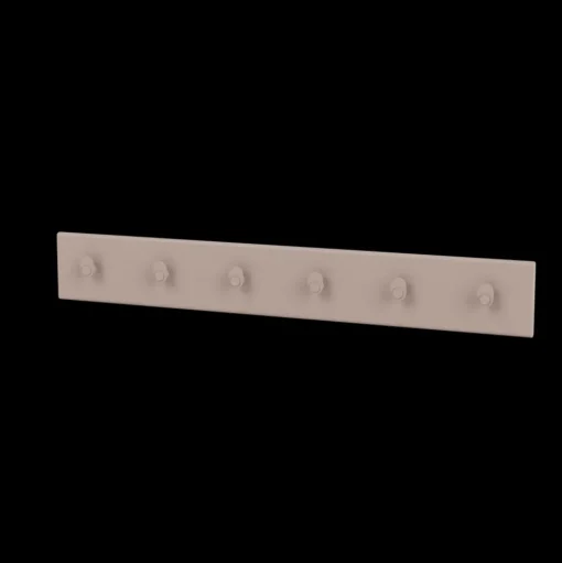 Montana Coat Racks 6 Knagerákke 137-Mushroom