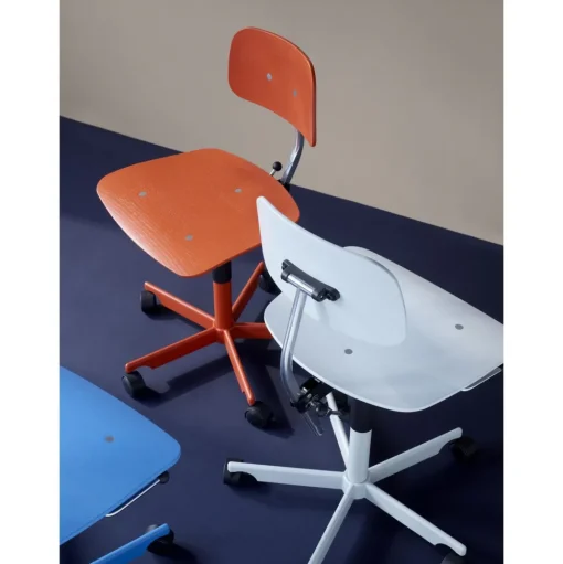 Montana Kevi 2533 Kontorstol Egetrá/Poleret Aluminium