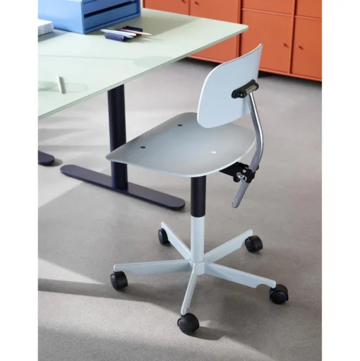 Montana Kevi 2533 Kontorstol Egetrá/Poleret Aluminium
