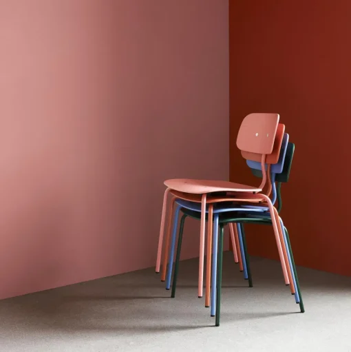 Montana Kevi 2060 Spisebordsstol Rhubarb