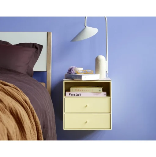 Montana Mini 1006 Reol Med 2 Skuffer 144-Fennel
