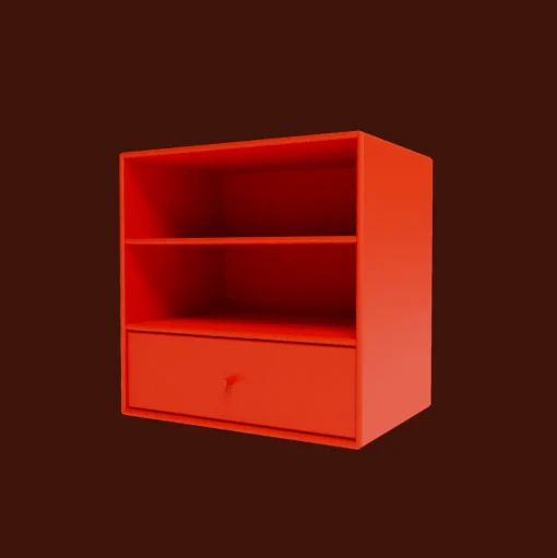 Montana Mini 1005 Reol Med Skuffe 145-Rosehip