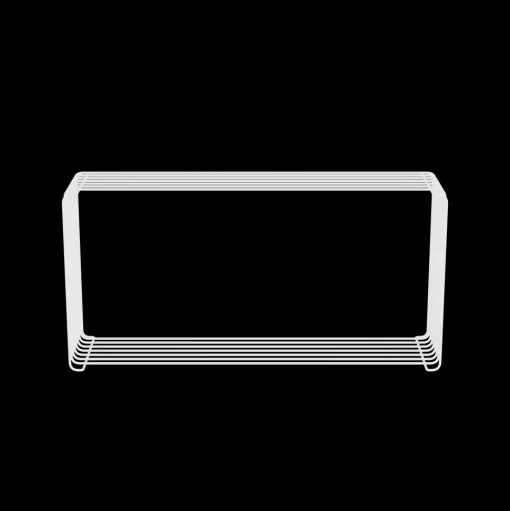 Montana Panton Wire Extended Reol 38-Snow 70 cm x 18,8 cm