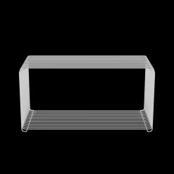 Montana Panton Wire Extended Reol 43-Chrome 70 cm x 34,8 cm