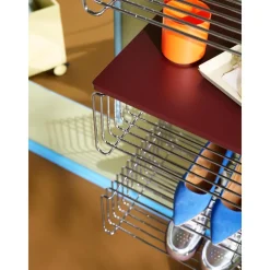 Montana Panton Wire Half Height Reol 43-Chrome 17,2 cm x 34,8 cm
