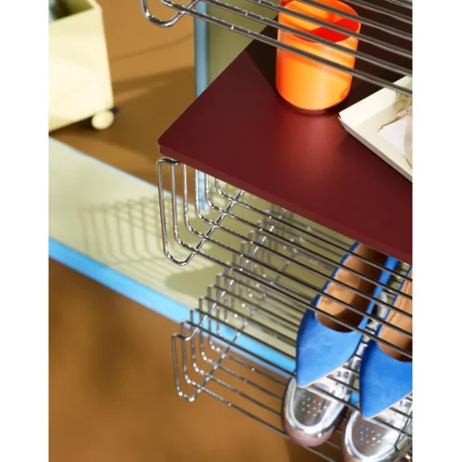 Montana Panton Wire Half Height Reol 43-Chrome 17,2 cm x 34,8 cm