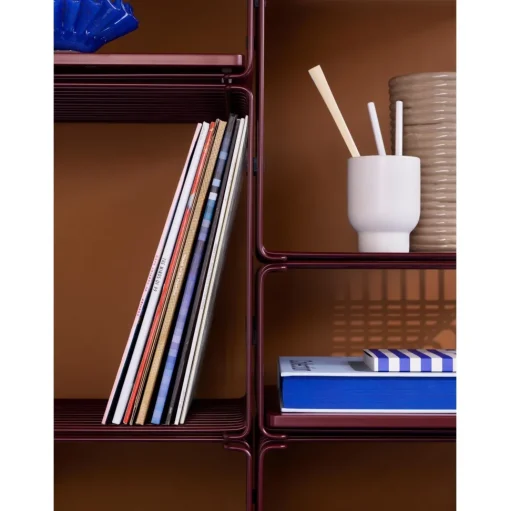 Montana Panton Wire Half Height Reol 43-Chrome 17,2 cm x 34,8 cm
