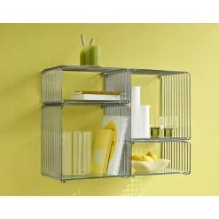 Montana Panton Wire Single Reol 43-Chrome 34,8 cm x 25,7 cm