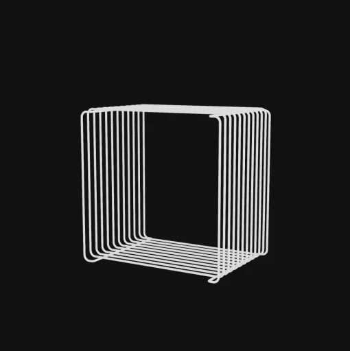 Montana Panton Wire Single Reol 38-Snow 34,8 cm x 25,7 cm