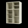 Montana Selection RIPPLE III Vitrineskab 150-Vanilla