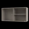 Montana Selection RIPPLE I Vitrineskab 141-Truffle