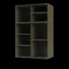 Montana Selection RIPPLE III Vitrineskab 04-Anthracite/03-Sort