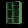 Montana Selection RIPPLE III Vitrineskab 152-Parsley/03-Sort
