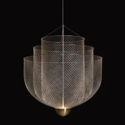 Moooi Meshmatics Pendel Lille Messing/Stål