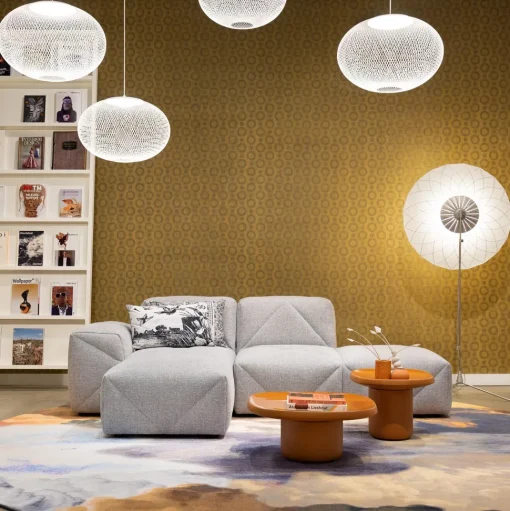 Moooi Obon Rectangle Sofabord Lav Grå