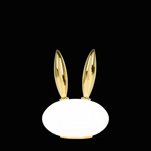 Moooi Pet Light Purr Bordlampe Mat Hvid/Guld