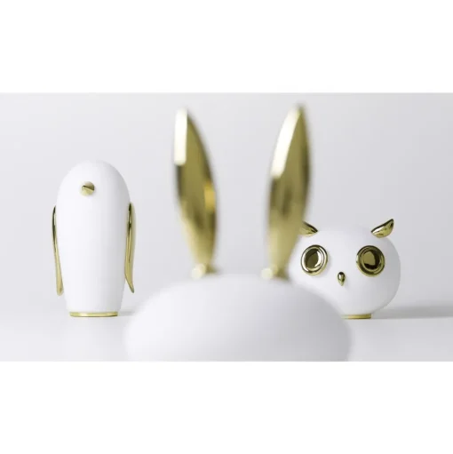Moooi Pet Light Purr Bordlampe Mat Hvid/Guld