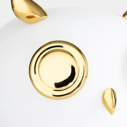 Moooi Pet Light Uhuh Bordlampe Mat Hvid/Guld