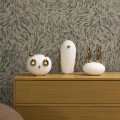 Moooi Pet Light Uhuh Bordlampe Mat Hvid/Guld