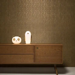 Moooi Pet Light Uhuh Bordlampe Mat Hvid/Guld