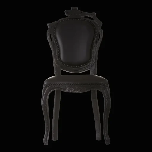 Moooi Smoke Spisebordsstol Sort